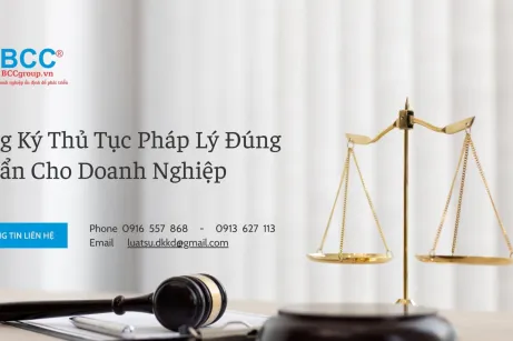 Đăng Ký Thủ Tục Pháp Lý Đúng Chuẩn Cho Doanh Nghiệp